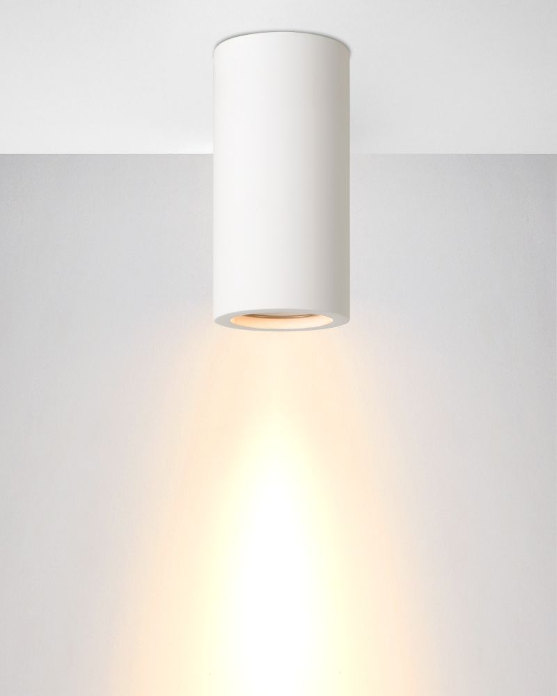 Lucide GIPSY - Stropné bodové svietidlo - Ø 7 cm - 1xGU10 - Biele